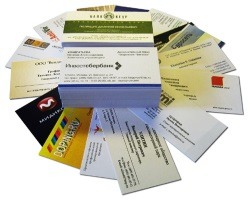 Технологии печати визитных карточек